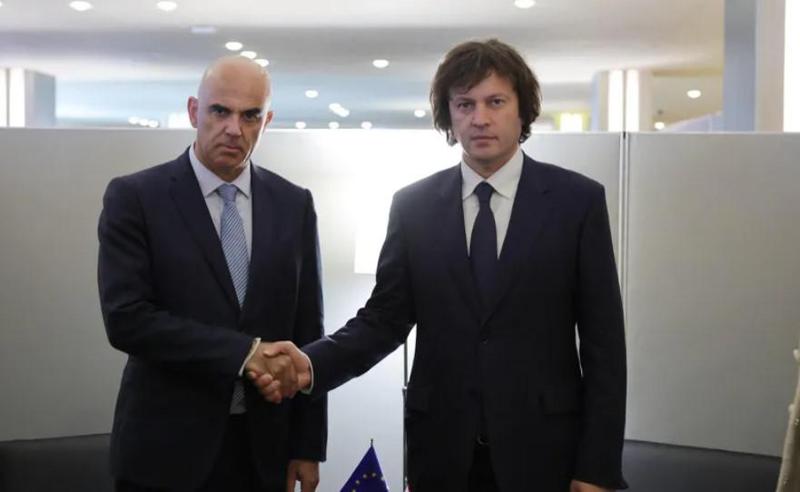 “ვისაუბრეთ საქართველოსა და ევროპის საბჭოს ურთიერთობებზე, ასევე სამომავლო თანამშრომლობის შესაძლებლობებზე, რომელიც ურთიერთპატივისცემასა და კონსტრუქციულ დიალოგს ეფუძნება“ - ირაკლი კობახიძე ალენ ბერსესთან შეხვედრაზე