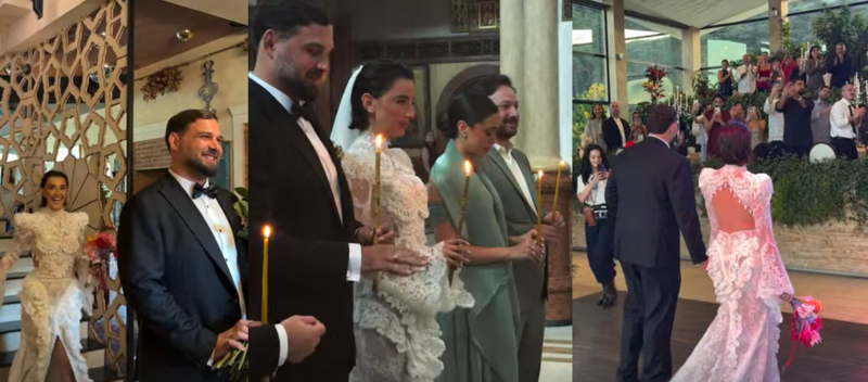 ვრცედლება კადრები ქართველი მომღერლის, მარიამ შენგელიას და მისი რჩეულის, გიორგი მჭედლიშვილის ქორწილიდან (ვიდეო)