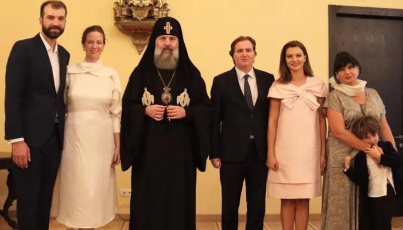 ბაგრატიონთა სამეფო გვარის წარმომადგენლები და მათი ოჯახის წევრები საქართველოს საპატრიარქოს ეწვივნენ