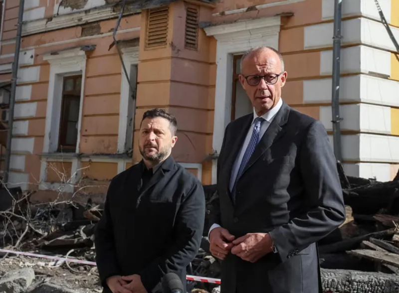"ბატონო პუტინ, შეწყვიტეთ ეს უაზრო ომი!" - ფრიდრიხ მერცი