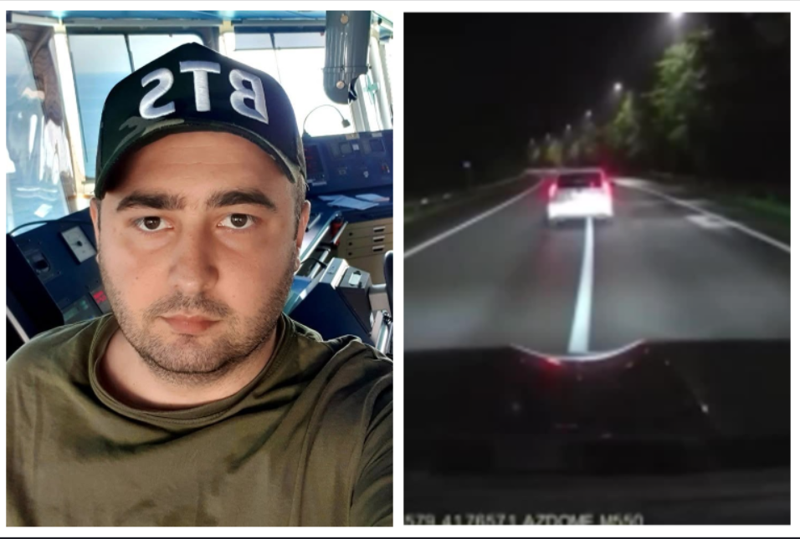 ვინ არის და რას ჰყვება მამაკაცი, რომელმაც მძღოლი გადაარჩინა - "მივხვდი, რომ ჩაეძინა" (ვიდეო)