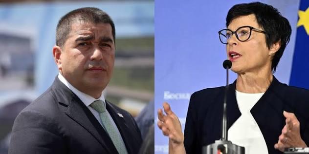 "თუ რაიმეს უწუნებს კომისარი კოსი ამ ღირებულებებს, მაშინ გვითხრას, რას უწუნებს - დროა, ბრიუსელი ევროპულ გზას დაუბრუნდეს!" - პაპუაშვილი