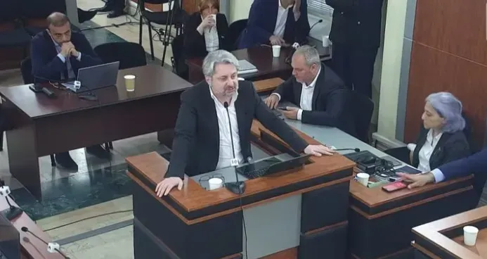 "დღეს ზვიად გამსახურდიას მონაპოვარს ვმარხავთ - მივდივართ იქ, საიდანაც ამოგვათრია ზვიად გამსახურდიამ" - ნიკა გვარამია