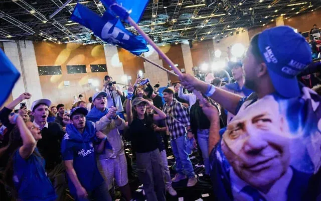 ისრაელის საარჩევნო კომისიამ ხმების  41.9% -ის დათვლის შემდეგ საპარლამენტო არჩევნების წინასწარი მონაცემები გამოაქვეყნა: როგორია შედეგები