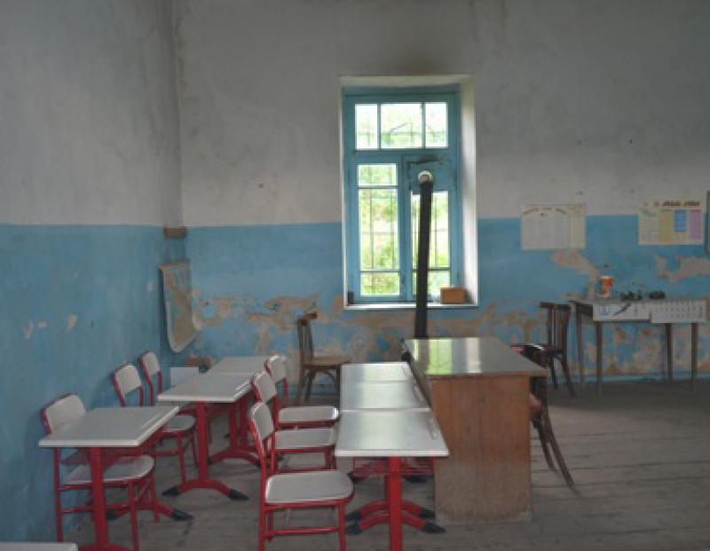 სოფელ ახალციხის საჯარო სკოლაში სასწავლო პროცესი ქვეწარმავალმა ჩაშალა