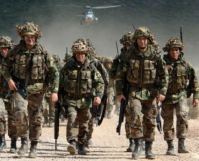 "8500-მდე ამერიკელი ჯარისკაცი გაძლიერებულ მზადყოფნაშია მოყვანილი აღმოსავლეთ ევროპაში შესაძლო განლაგების მიზნით" - პენტაგონი