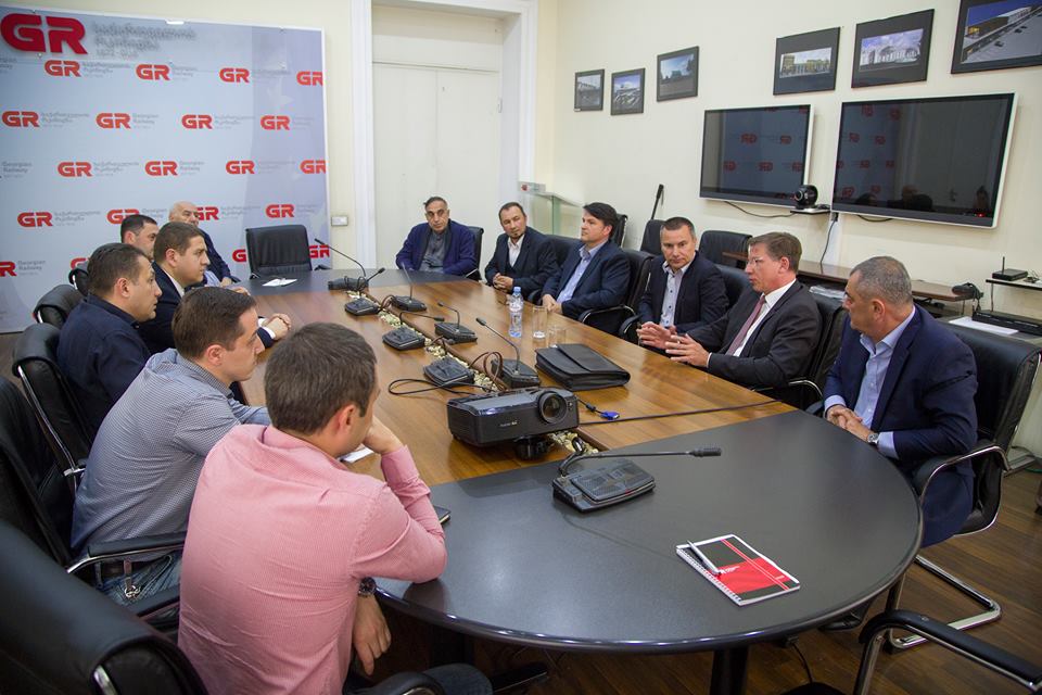 საქართველოს რკინიგზას SIEMENS-ის დელეგაცია ესტუმრა