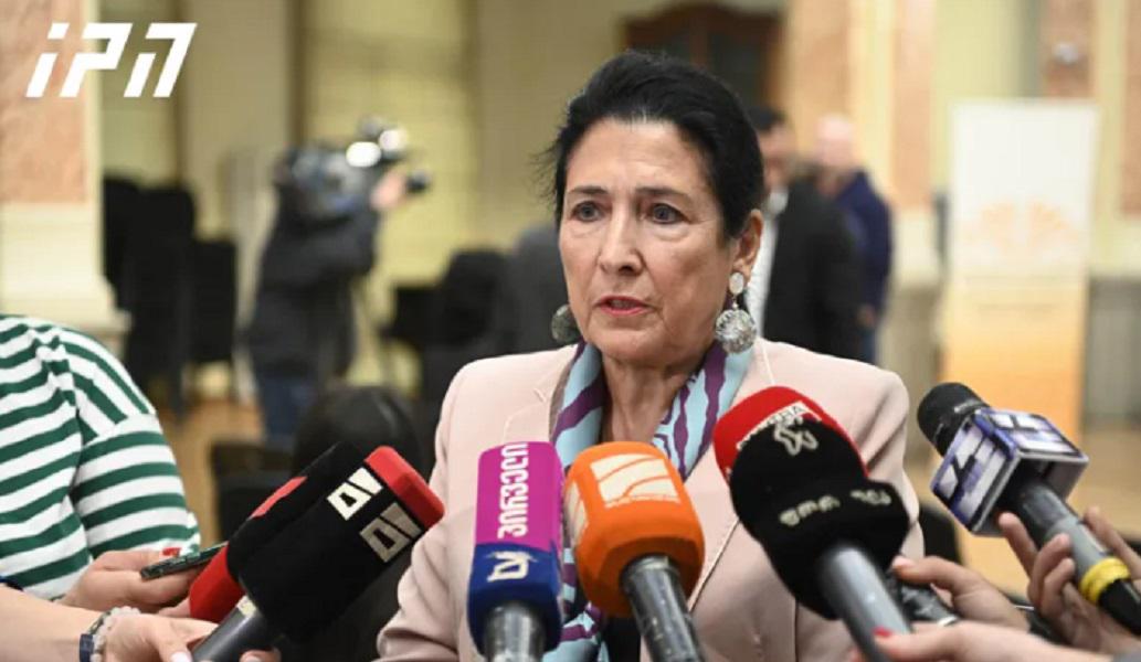 "თუ მიხეილ სააკაშვილის ჯანმრთელობის გართულებაზე დასკვნა დაიდება, სასამართლომ უნდა მიიღოს ღირსეული გადაწყვეტილება" - სალომე ზურაბიშვილი