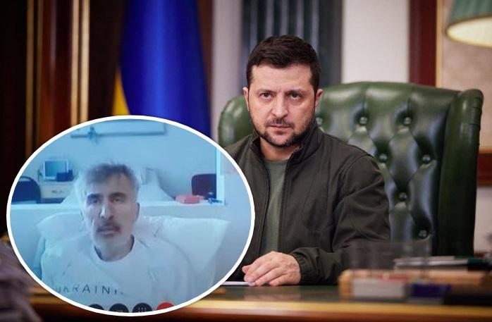"სააკაშვილის სიცოცხლე საქართველოს ეთიკურ გადაწყვეტილებაზე არის დამოკიდებული" - ვოლოდიმირ ზელენსკი