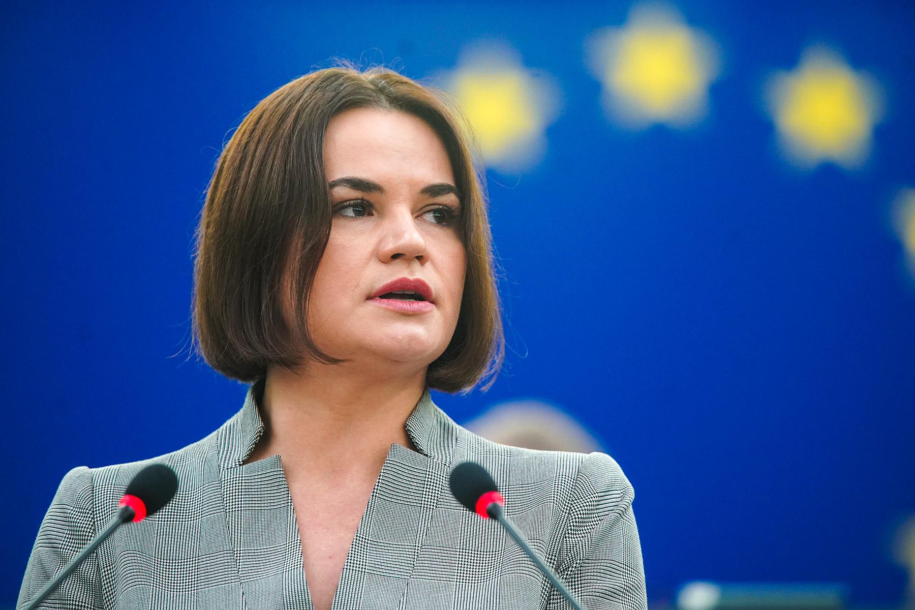 "ეს შეიძლება იყოს პირველი ნაბიჯები იმისკენ, რაც მოხდა ბელარუსში" -სვეტლანა ტიხანოვსკაია "უცხოური გავლენის გამჭვირვალობის შესახებ“ კანონზე