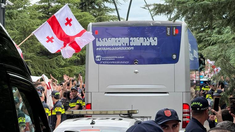 რა დაჯდა ეროვნული ნაკრების "ევრო 2024“-დან დაბრუნების აღსანიშნავი ღონისძიებები