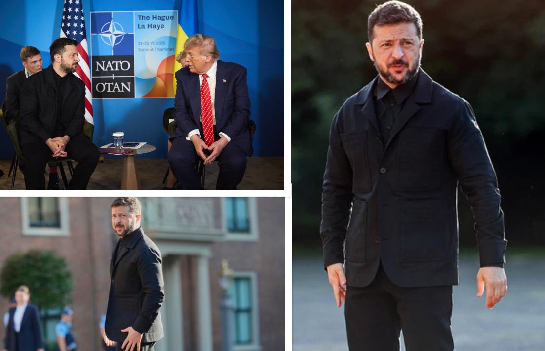 ვოლოდიმირ ზელენსკის შეცვლილი დრესკოდი დონალდ ტრამპთან შეხვედრისას - უკრაინის პრეზიდენტი ოფიციალური სტილის სამოსით (ფოტოები)