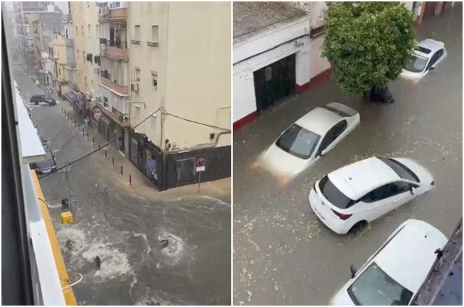 ესპანეთს კვლავ სტიქია დაატყდა თავს: ქარიშხალი, წყალდიდობა, ბარსელონა ნარინჯისფერ საფრთხის ზონად გამოცხადდა (ფოტოები)