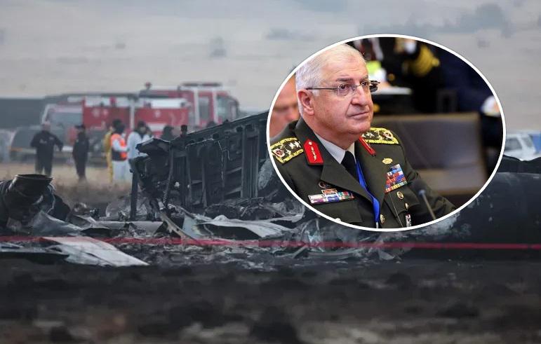 რა თქვა თურქეთის თავდაცვის მინისტრმა სამხედრო თვითმფრინავის ჩამოვარდნაზე საქართველოში?