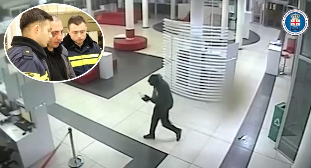 პროკურატურა სათვალთვალო კამერის ჩანაწერებს ავრცელებს, რის საფუძველზეც ტერორისტული აქტის ჩადენის მცდელობის ფაქტზე, ელისაშვილს ბრალი წარედგინა