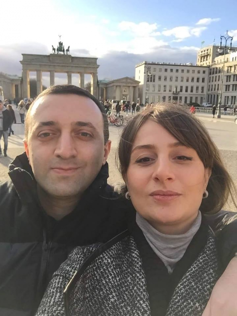 ირაკლი ღარიბაშვილი მეუღლესთან ერთად გერმანიაში ისვენებს
