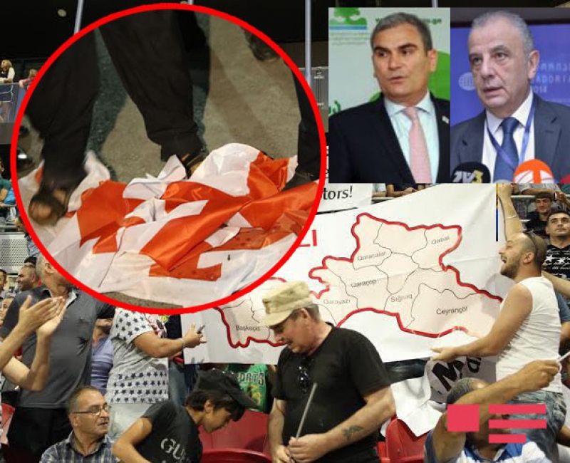 მინისტრისა და საქართველოს ელჩის პოლიტიკური შეფასებები აზერბაიჯანელი ფანების შურისძიებაზე - რატომ დაიწვა ქართული დროშა გაბალას სტადიონზე