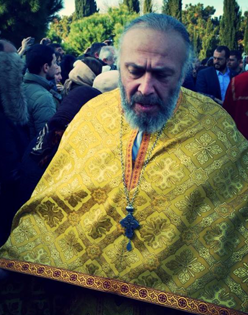 "მამულიჩასთან ვიყავი შესული... მაგარ დუხზეა" - არქიმანდრიტი ანთიმოზი კახა მამულაშვილზე