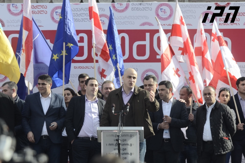 სესიაშვილი - ოპოზიციამ 12 000 ადამიანზე მეტი ვერ შეკრიბა