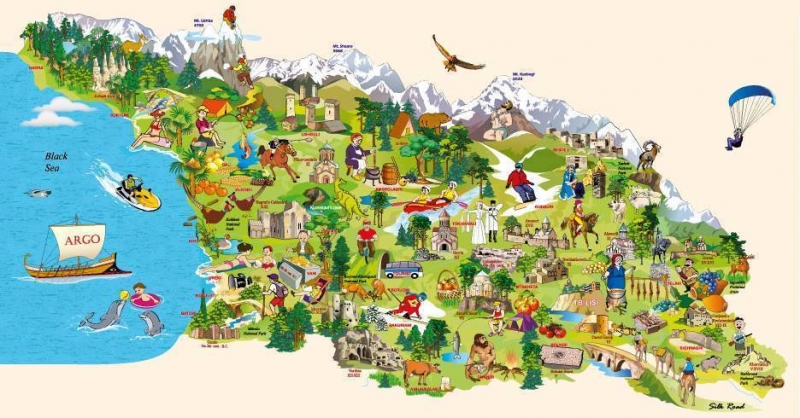 TOP 15 ქვეყანა, საიდანაც ტურისტები საქართველოში ჩამოდიან