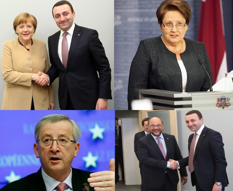 ევროპის ლიდერთა მთავარი მესიჯები საქართველოს რიგიდან