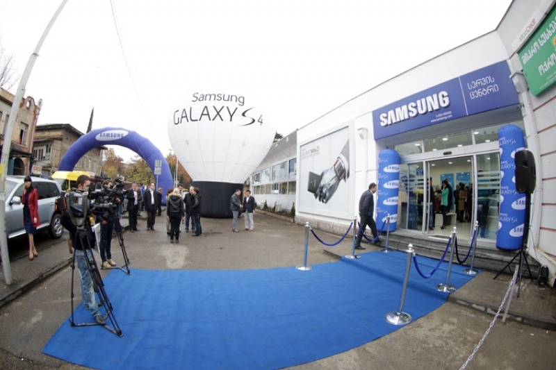Samsung-მა საქართველოში პირველი სერვის პლაზა გახსნა