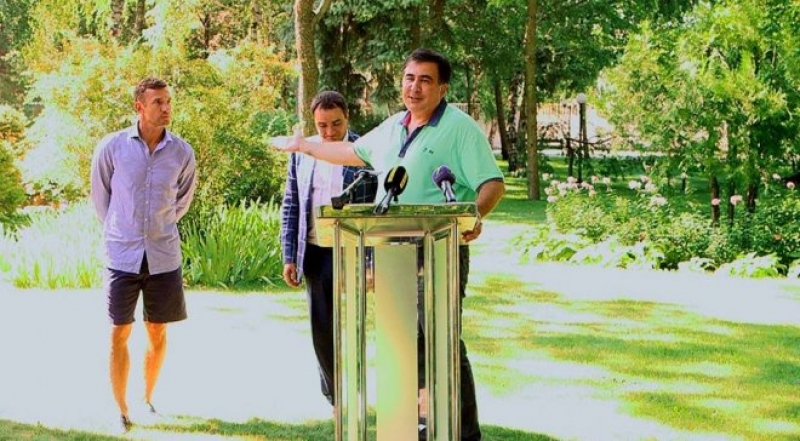 რისთვის შეხვდა ოდესაში კალაძის მეგობარი შევჩენკო მიხეილ სააკაშვილს