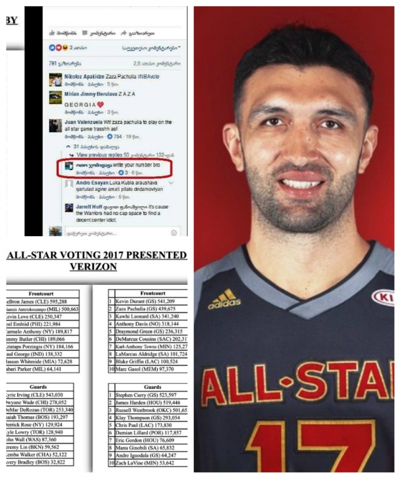 ქართველები NBA-ს გვერდს შეესივნენ: "ტიპებმა ტრამპი აირჩიეს და ზაზას არჩევა უკვირთ"