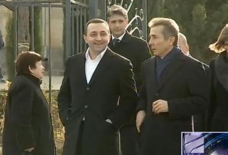 ბიძინა ივანიშვილი და ირაკლი ღარიბაშვილი დღეს საზოგადოებაში ერთად გამოჩნდნენ