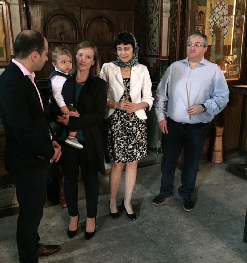 გივი თარგამაძე გიორგი კანდელაკის ვაჟის ნათლია გახდა