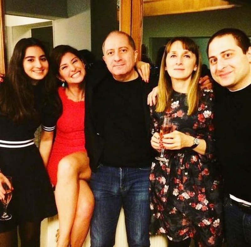 სოფიკო შევარდნაძის ოჯახური ახალი წელი თბილისში