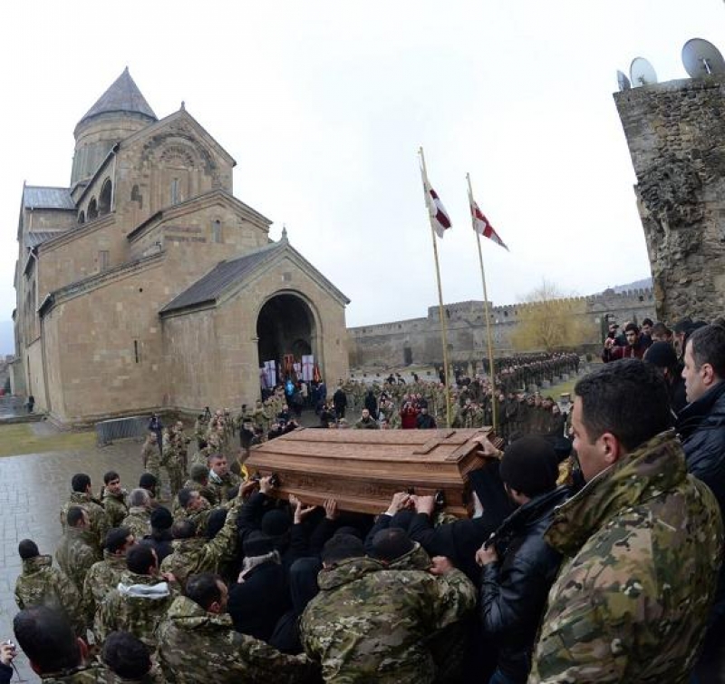 მამა გაბრიელის წმინდა ნაწილები სვეტიცხოვლის ტაძრიდან გამოაბრძანეს