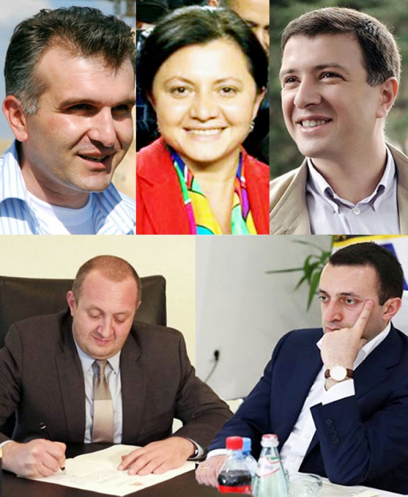 "ასოცირების ხელშეკრულებას მიშას ფაქსიმილია დაარტყით" - "ნაციონალები" პრემიერსა და პრეზიდენტს აქილიკებენ