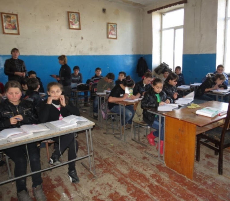 ჭიაურის სკოლაში სასწავლო პროცესი შენობის ევაკუაციის გეგმით მიმდინარეობს