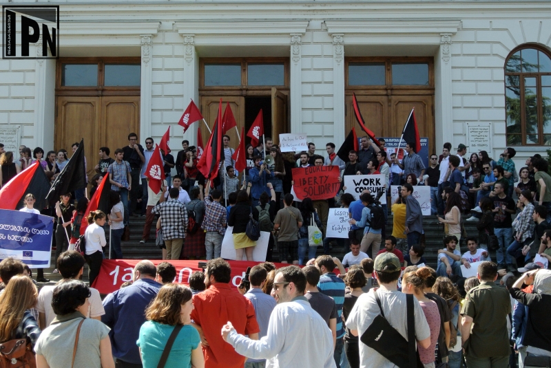 რუსთაველის გამზირზე დაკავებული ყველა პირი გათავისუფლებულია