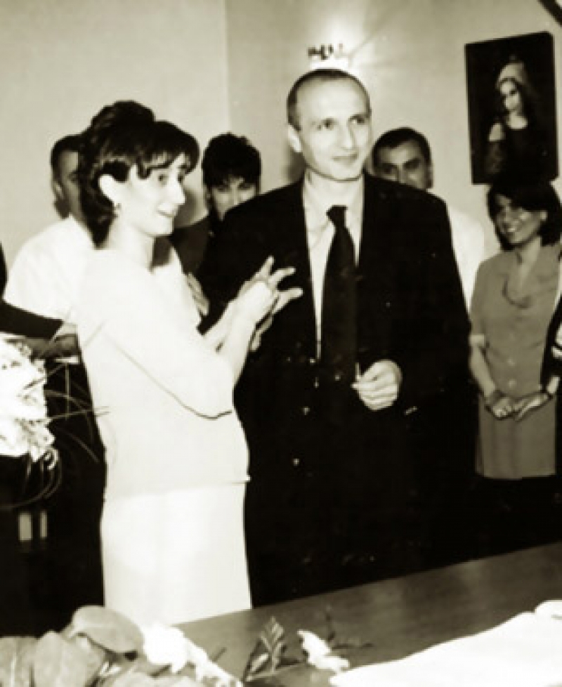 ვანო მერაბიშვილისა და თაკო სალაყაიას ხელმოწერის ცერემონიალი