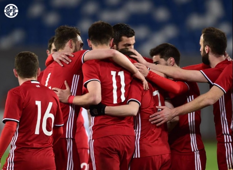 საქართველოს ნაკრებმა ამხანაგურ მატჩში ლატვია გაანადგურა