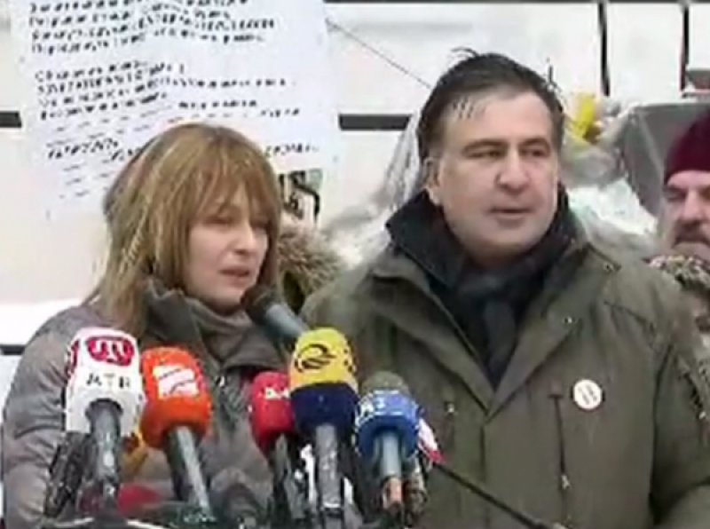მიხეილ სააკაშვილმა მეუღლეს სთხოვა, მისი მთავარი სპიკერი გახდეს