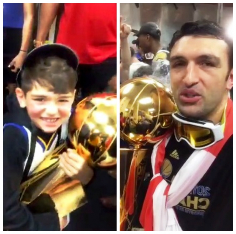 როგორ "კბენენ" ამერიკაში ზაზა ფაჩულიას NBA-ს ჩემპიონობის შემდეგ