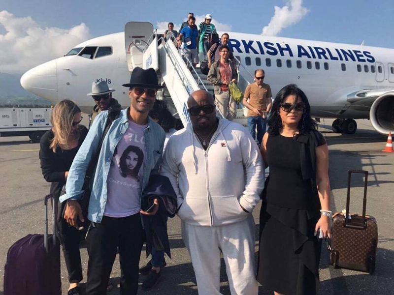  Eric Benet და CeeLo Green უკვე ბათუმში არიან!